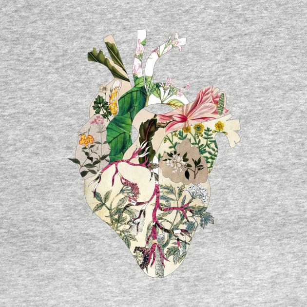 Vintage Botanical Heart by BiancaGreen